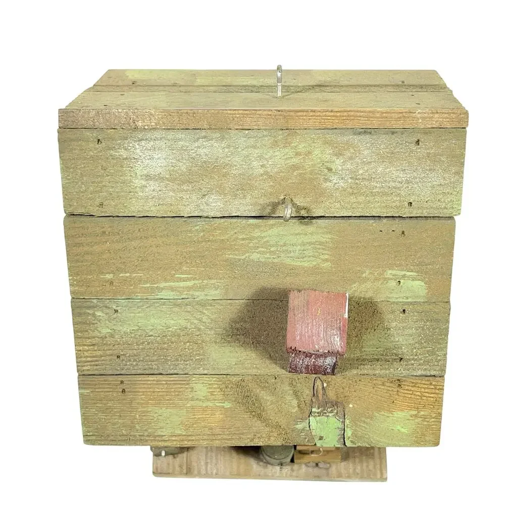 Vintage Wood Mining Town General Store Birdhouse 5x7x9